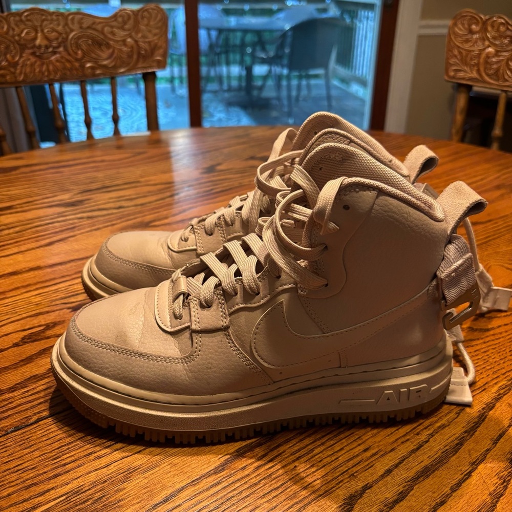 Nike Tan High-Top Sneakers